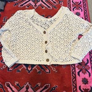 Cream sweater
